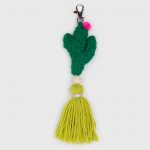 Cute Cactus Keychain