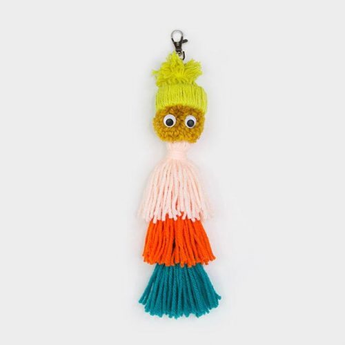 Green Hat Tassel Key Chain - Shop at DipDipLoom