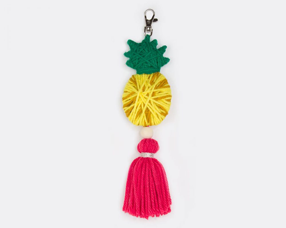 Pineapple Keychain