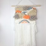 Soft Rainbow Weaving Wall Hanging