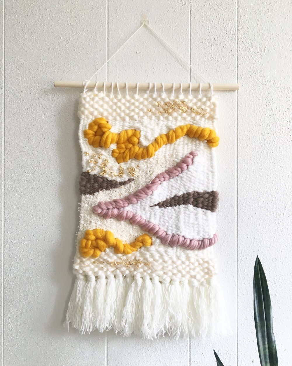 Mid-Century Danish Weaving Wall Hanging