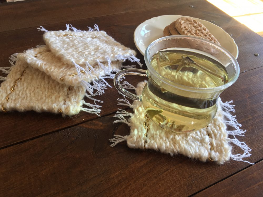 Elegant Handwoven Coasters